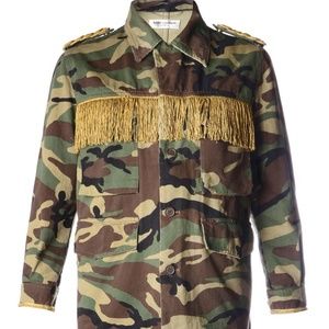 saint laurent army jacket